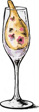 Illustration of the BB à Saint Tropez cocktail