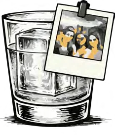 Illustration of the Paparazzi cocktail